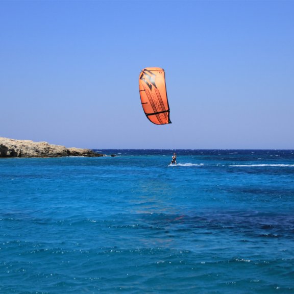 Kitesurfing in Kos